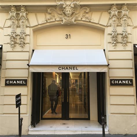 chanel paris 31 cambon.